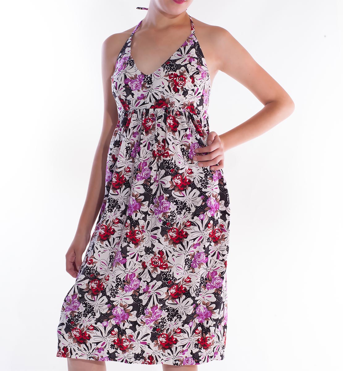 Yanci print Dress